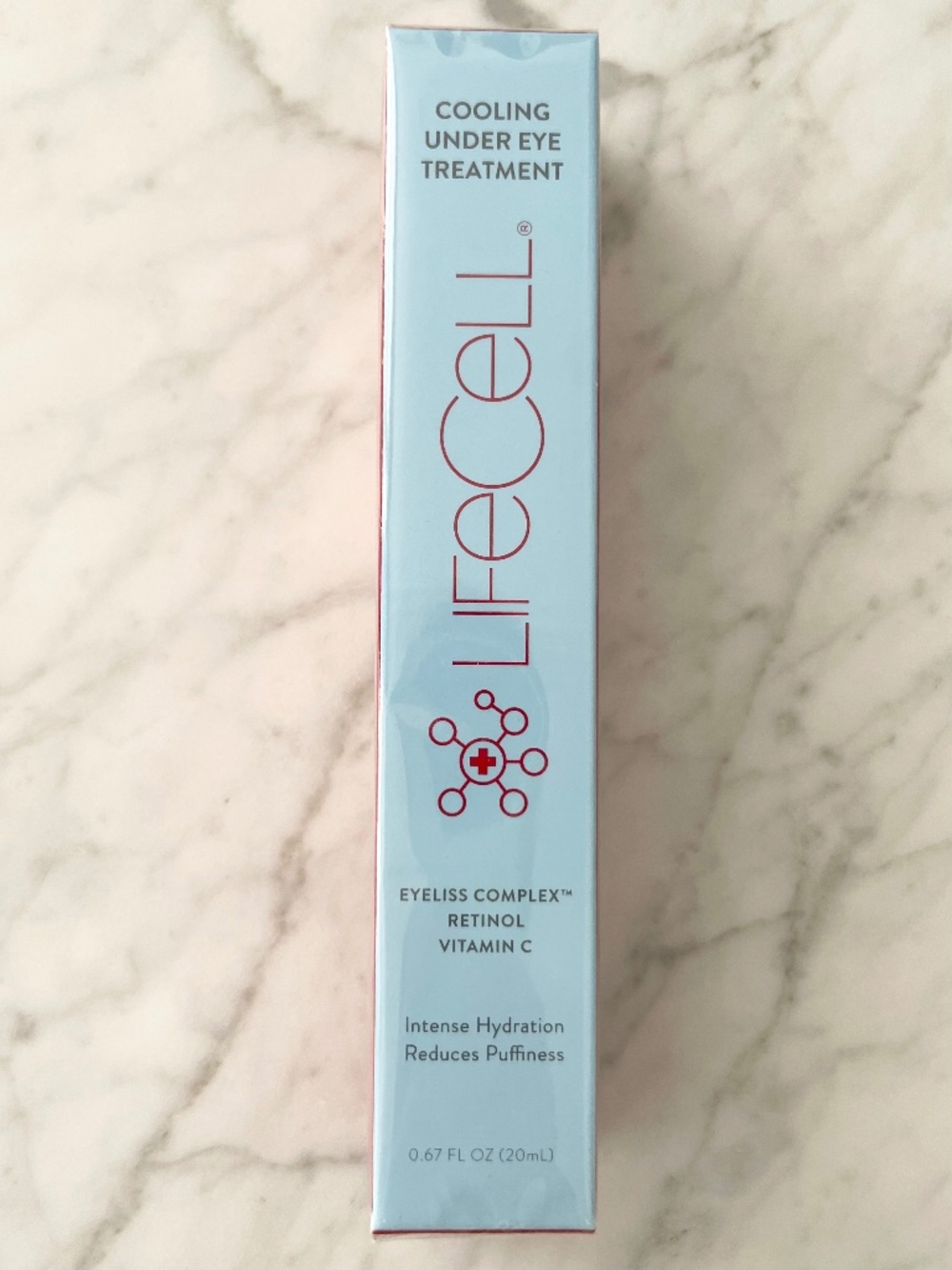NWT LIFECELL Cooling Under Eye Treatment 20ml - Rejuvenating Clinical Skincare